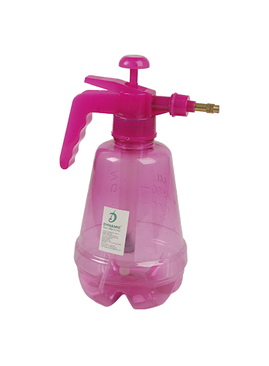 Transparent air pressure spray