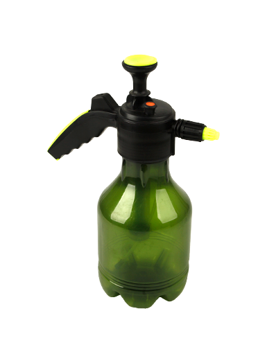 Transparent air pressure spray